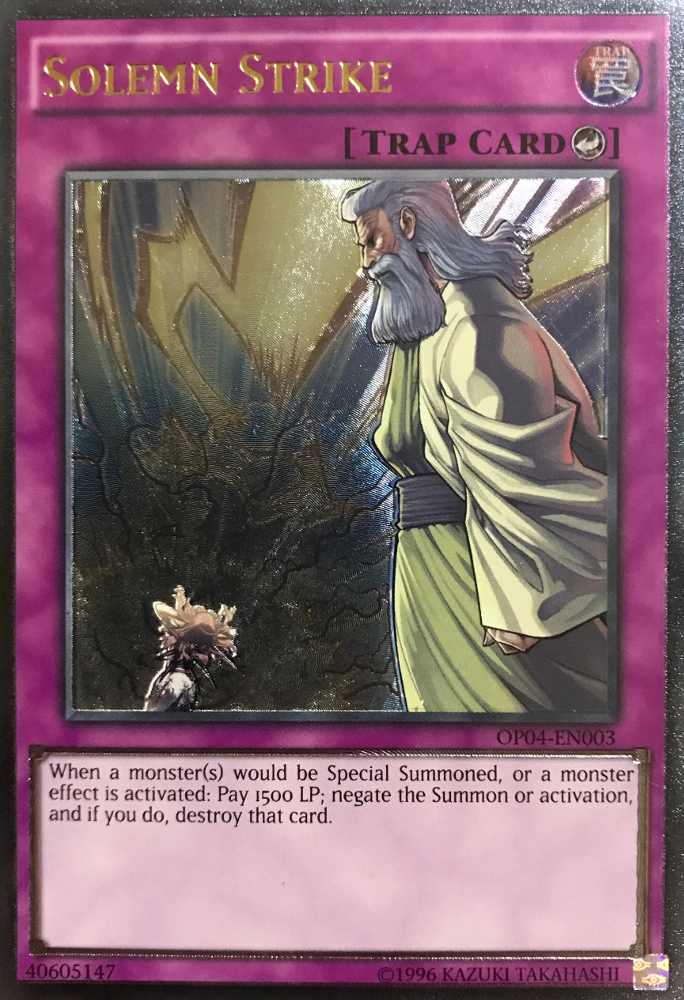 Solemn Strike [OP04-EN003] Ultimate Rare - Yu-Gi-Oh! - Card Brawlers | Quebec | Canada |