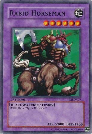 Rabid Horseman [MRD-077] Common - Card Brawlers | Quebec | Canada | Yu-Gi-Oh!