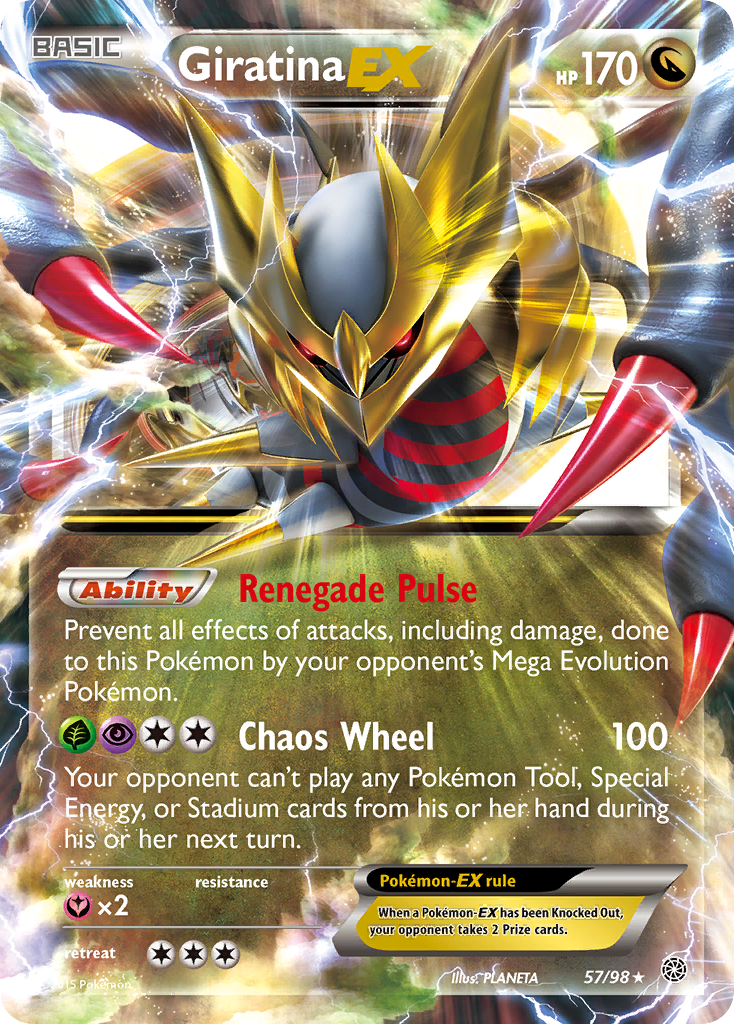 Giratina EX (57/98) [XY: Ancient Origins] - Card Brawlers | Quebec | Canada | Yu-Gi-Oh!