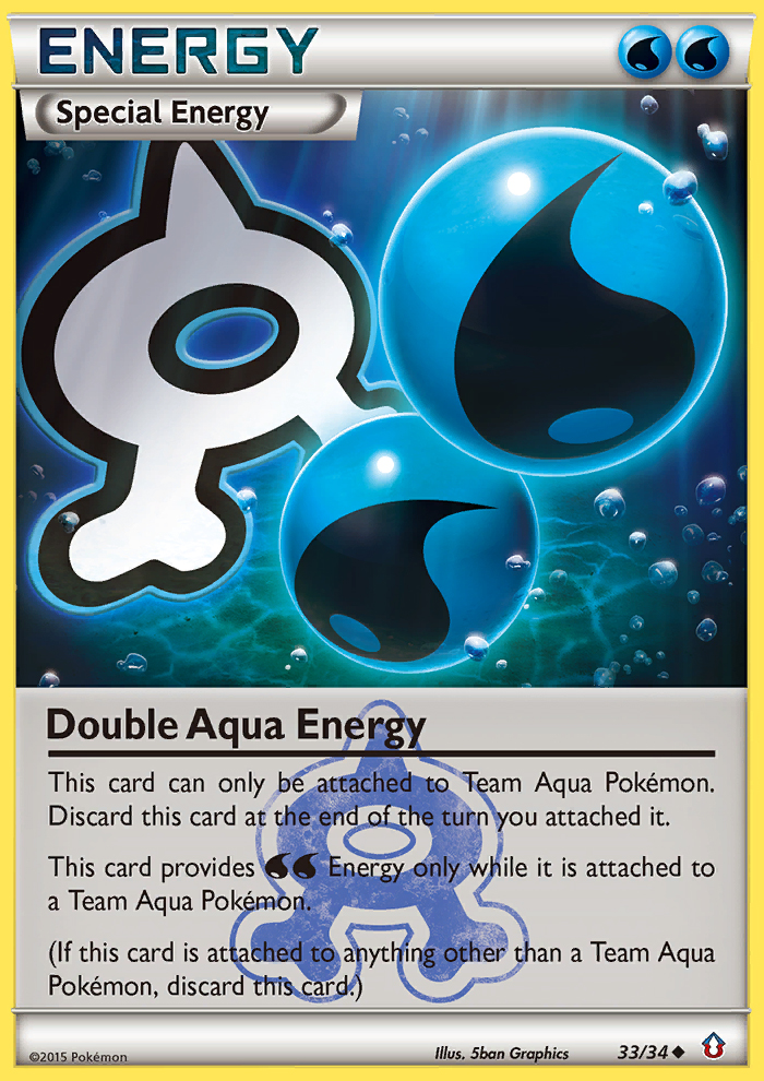 Double Aqua Energy (33/34) [XY: Double Crisis] - Card Brawlers | Quebec | Canada | Yu-Gi-Oh!