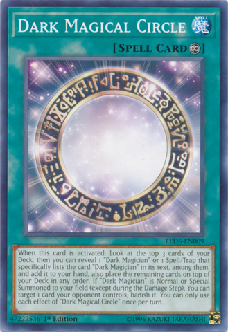 Dark Magical Circle [LED6-EN009] Common - Card Brawlers | Quebec | Canada | Yu-Gi-Oh!