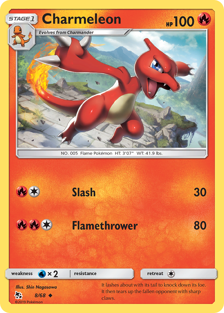 Charmeleon (8/68) [Sun & Moon: Hidden Fates] - Card Brawlers | Quebec | Canada | Yu-Gi-Oh!