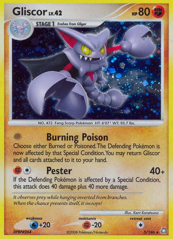 Gliscor (5/146) (Theme Deck Exclusive) [Diamond & Pearl: Legends Awakened] - Card Brawlers | Quebec | Canada | Yu-Gi-Oh!
