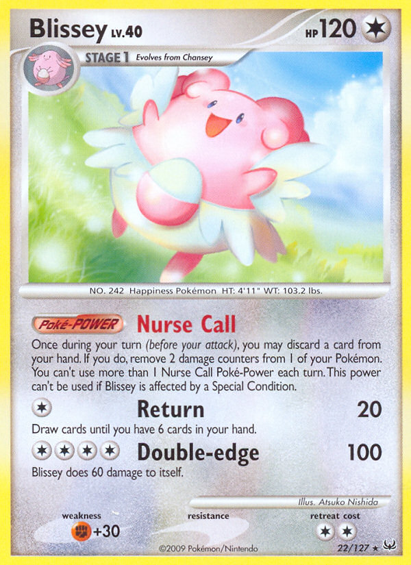 Blissey (22/127) [Platinum: Base Set] - Card Brawlers | Quebec | Canada | Yu-Gi-Oh!
