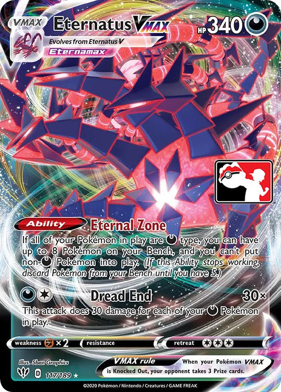 Eternatus VMAX (117/189) [Prize Pack Series One] - Card Brawlers | Quebec | Canada | Yu-Gi-Oh!