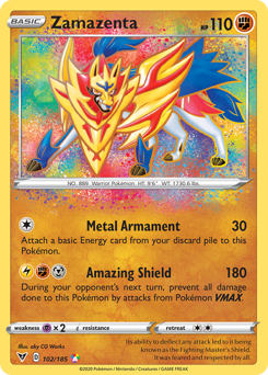 Zamazenta (102/185) [Sword & Shield: Vivid Voltage] - Card Brawlers | Quebec | Canada | Yu-Gi-Oh!