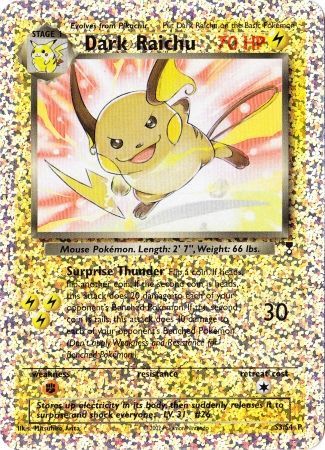 Dark Raichu (S3/S4) [Box Topper] - Card Brawlers | Quebec | Canada | Yu-Gi-Oh!