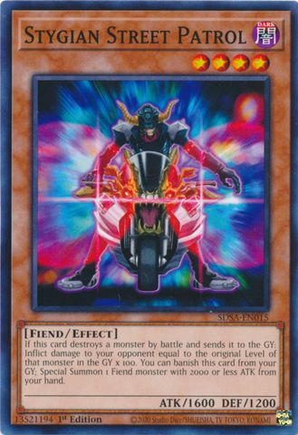 Stygian Street Patrol [SDSA-EN015] Common - Card Brawlers | Quebec | Canada | Yu-Gi-Oh!