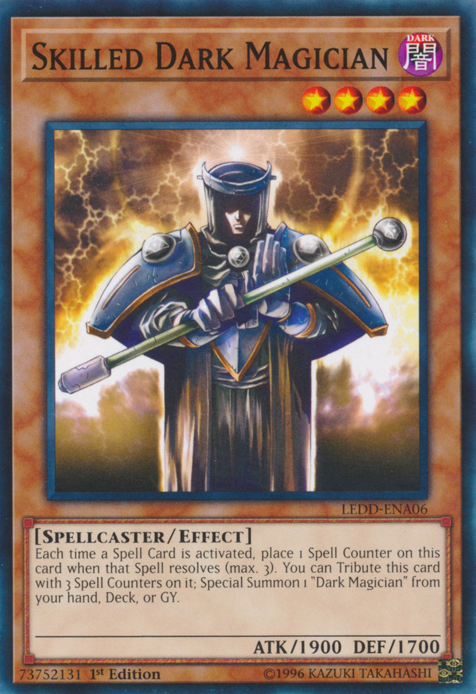 Skilled Dark Magician [LEDD-ENA06] Common - Yu-Gi-Oh! - Card Brawlers | Quebec | Canada |