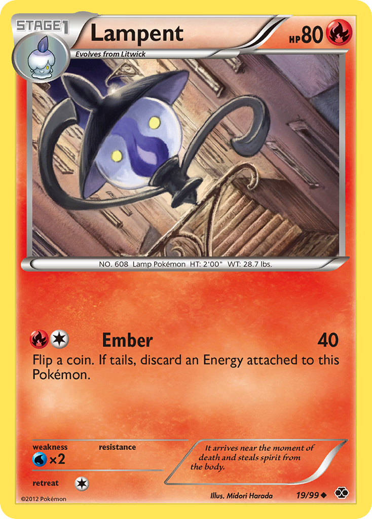 Lampent (19/99) [Black & White: Next Destinies] - Card Brawlers | Quebec | Canada | Yu-Gi-Oh!