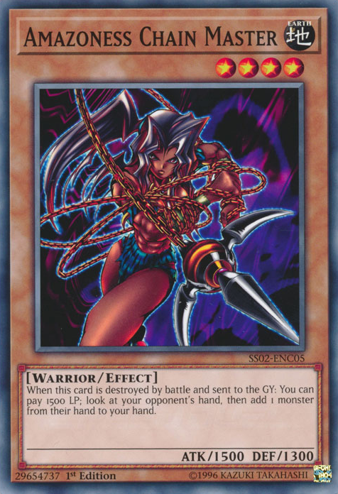 Amazoness Chain Master [SS02-ENC05] Common - Card Brawlers | Quebec | Canada | Yu-Gi-Oh!