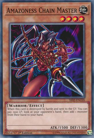 Amazoness Chain Master [SS02-ENC05] Common - Yu-Gi-Oh! - Card Brawlers | Quebec | Canada |