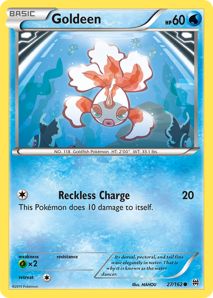Goldeen (27/162) [XY: BREAKthrough] - Card Brawlers | Quebec | Canada | Yu-Gi-Oh!