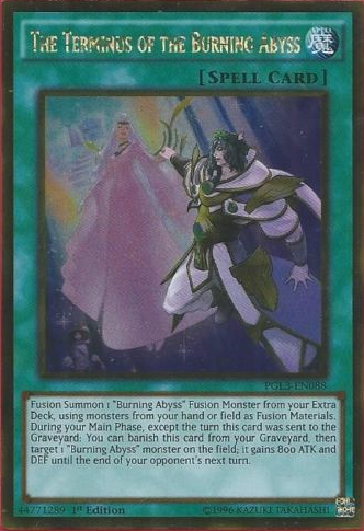 The Terminus of the Burning Abyss [PGL3-EN088] Gold Rare - Card Brawlers | Quebec | Canada | Yu-Gi-Oh!