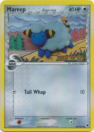 Mareep (54/101) (Delta Species) (Stamped) [EX: Dragon Frontiers] - Card Brawlers | Quebec | Canada | Yu-Gi-Oh!