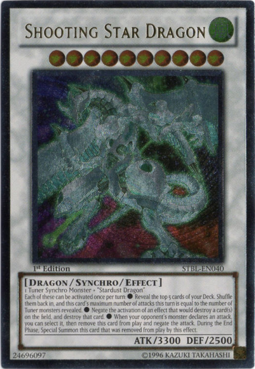 Shooting Star Dragon [STBL-EN040] Ghost Rare - Card Brawlers | Quebec | Canada | Yu-Gi-Oh!