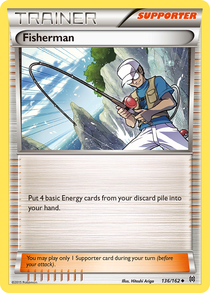 Fisherman (136/162) [XY: BREAKthrough] - Card Brawlers | Quebec | Canada | Yu-Gi-Oh!