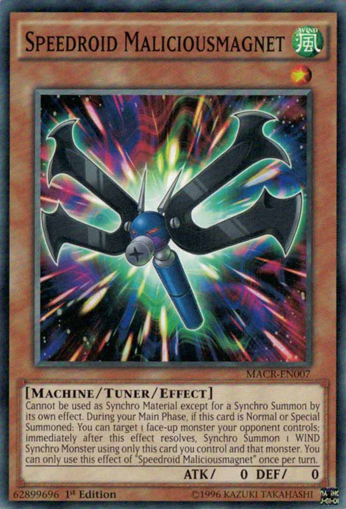 Speedroid Maliciousmagnet [MACR-EN007] Common - Yu-Gi-Oh! - Card Brawlers | Quebec | Canada |