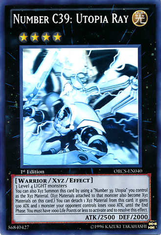 Number C39: Utopia Ray [ORCS-EN040] Ghost Rare - Card Brawlers | Quebec | Canada | Yu-Gi-Oh!