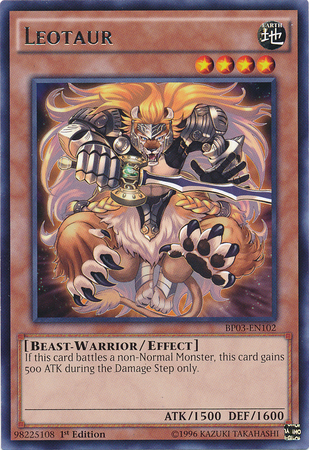 Leotaur [BP03-EN102] Rare - Card Brawlers | Quebec | Canada | Yu-Gi-Oh!