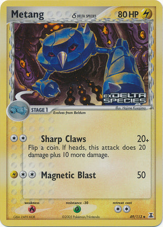 Metang (49/113) (Delta Species) (Stamped) [EX: Delta Species] - Card Brawlers | Quebec | Canada | Yu-Gi-Oh!