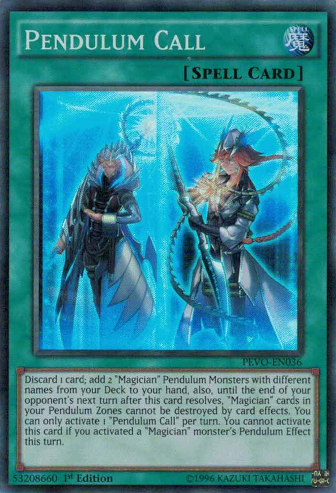 Pendulum Call [PEVO-EN036] Super Rare - Yu-Gi-Oh! - Card Brawlers | Quebec | Canada |