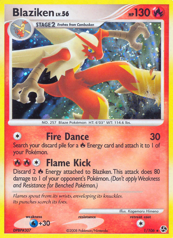 Blaziken (1/106) [Diamond & Pearl: Great Encounters] - Card Brawlers | Quebec | Canada | Yu-Gi-Oh!
