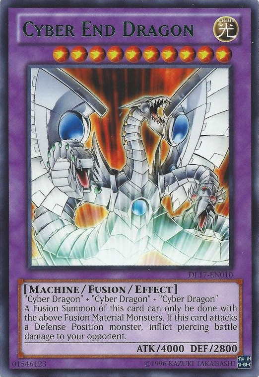 Cyber End Dragon (Green) [DL17-EN010] Rare - Card Brawlers | Quebec | Canada | Yu-Gi-Oh!