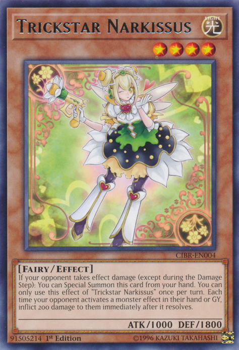 Trickstar Narkissus [CIBR-EN004] Rare - Yu-Gi-Oh! - Card Brawlers | Quebec | Canada |