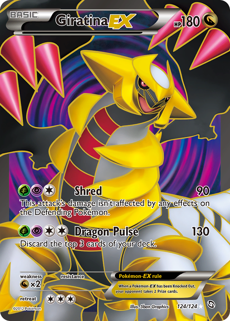 Giratina EX (124/124) [Black & White: Dragons Exalted] - Card Brawlers | Quebec | Canada | Yu-Gi-Oh!