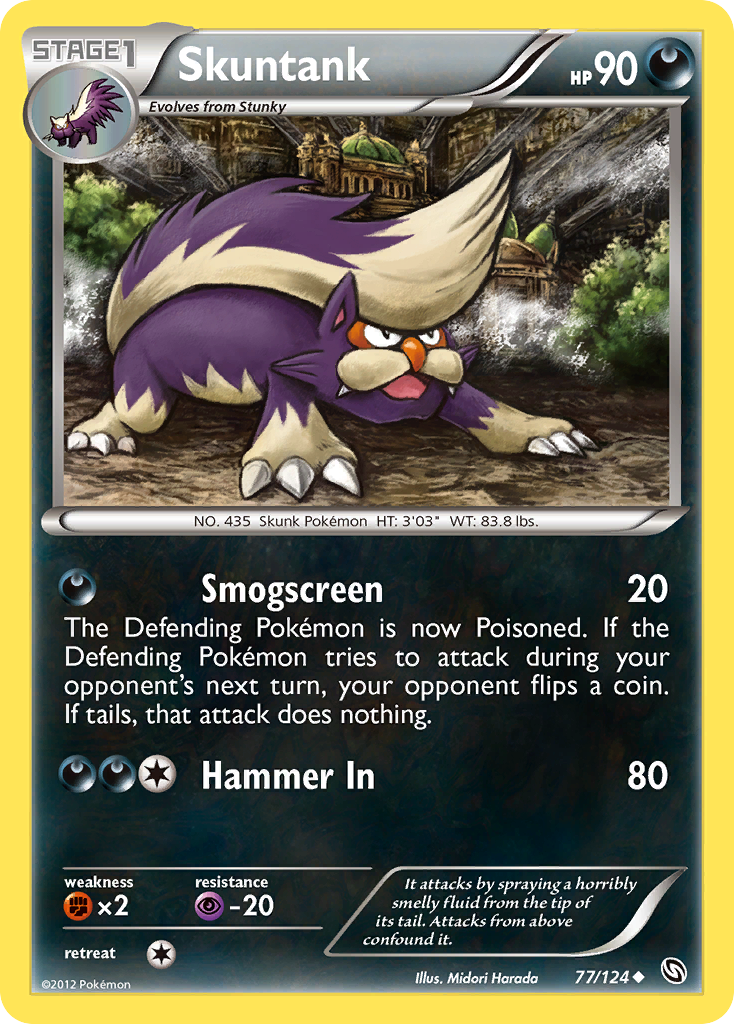 Skuntank (77/124) [Black & White: Dragons Exalted] - Card Brawlers | Quebec | Canada | Yu-Gi-Oh!
