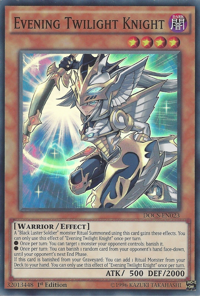 Evening Twilight Knight [DOCS-EN023] Super Rare - Yu-Gi-Oh! - Card Brawlers | Quebec | Canada |