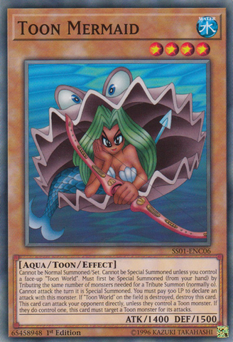 Toon Mermaid [SS01-ENC06] Common - Yu-Gi-Oh! - Card Brawlers | Quebec | Canada |