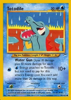 Totodile (85/105) [Neo Destiny Unlimited] - Card Brawlers | Quebec | Canada | Yu-Gi-Oh!