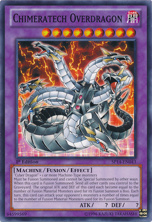 Chimeratech Overdragon [SP14-EN043] Common - Card Brawlers | Quebec | Canada | Yu-Gi-Oh!