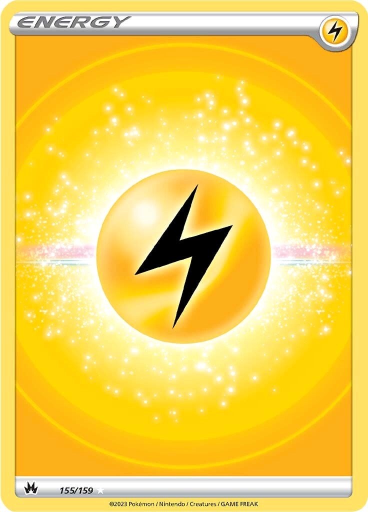 Lightning Energy (155/159) (Texture Full Art) [Sword & Shield: Crown Zenith] - Card Brawlers | Quebec | Canada | Yu-Gi-Oh!