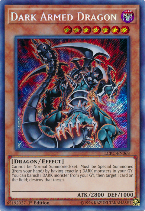 Dark Armed Dragon [LCKC-EN068] Secret Rare - Card Brawlers | Quebec | Canada | Yu-Gi-Oh!