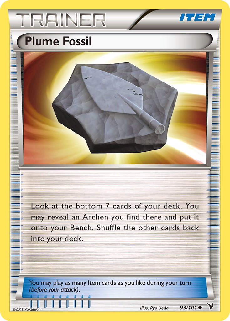 Plume Fossil (93/101) [Black & White: Noble Victories] - Card Brawlers | Quebec | Canada | Yu-Gi-Oh!