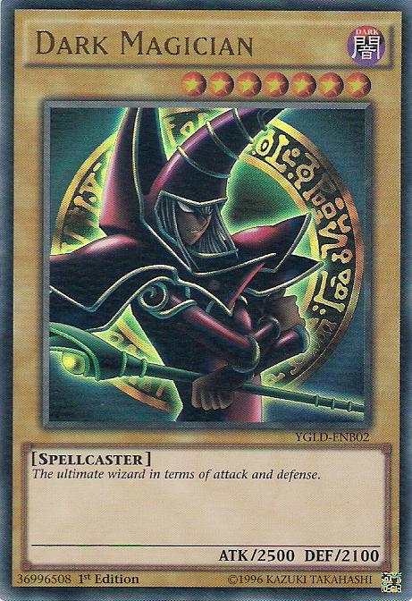 Dark Magician [YGLD-ENB02] Ultra Rare - Yu-Gi-Oh! - Card Brawlers | Quebec | Canada |