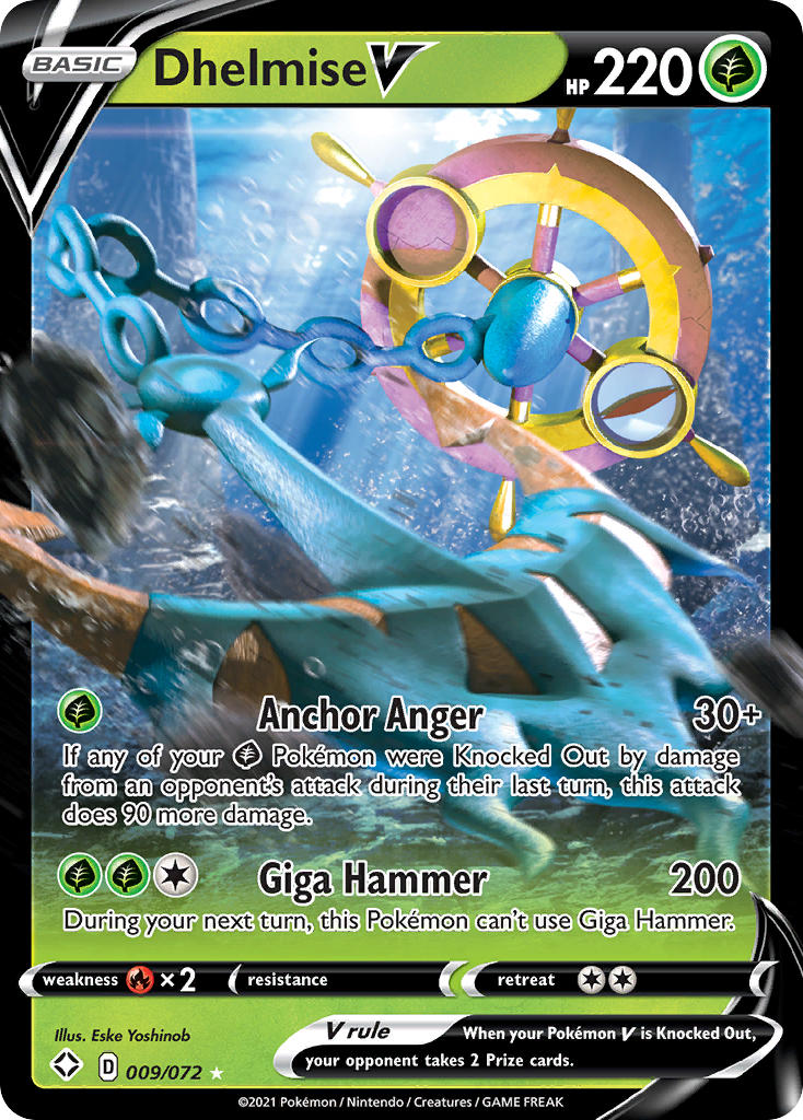 Dhelmise V (009/072) [Sword & Shield: Shining Fates] - Card Brawlers | Quebec | Canada | Yu-Gi-Oh!