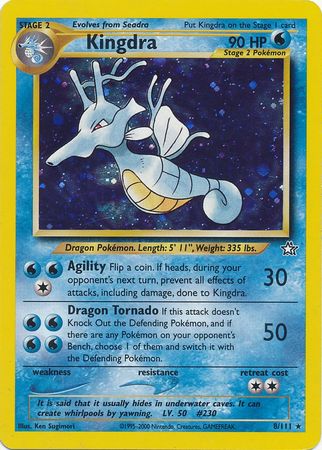Kingdra (8/111) [Neo Genesis Unlimited] - Card Brawlers | Quebec | Canada | Yu-Gi-Oh!