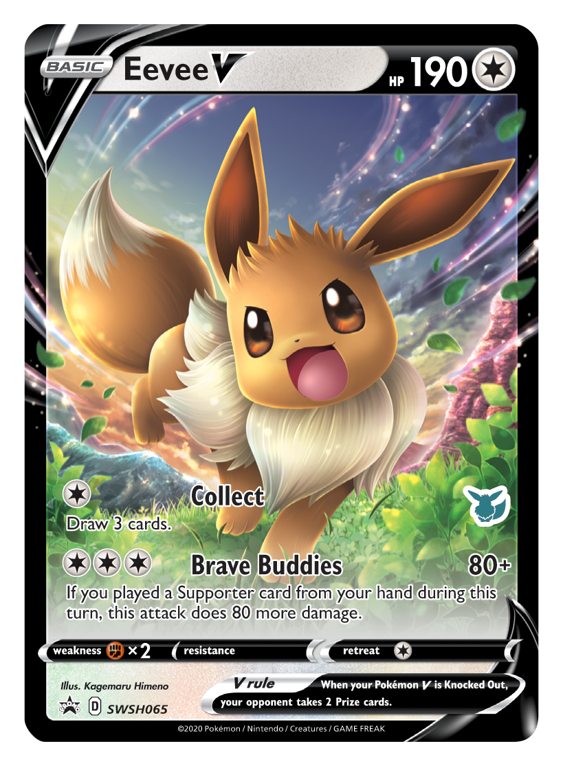 Eevee V (SWSH065) (Eevee Deck) [Battle Academy 2022] - Card Brawlers | Quebec | Canada | Yu-Gi-Oh!