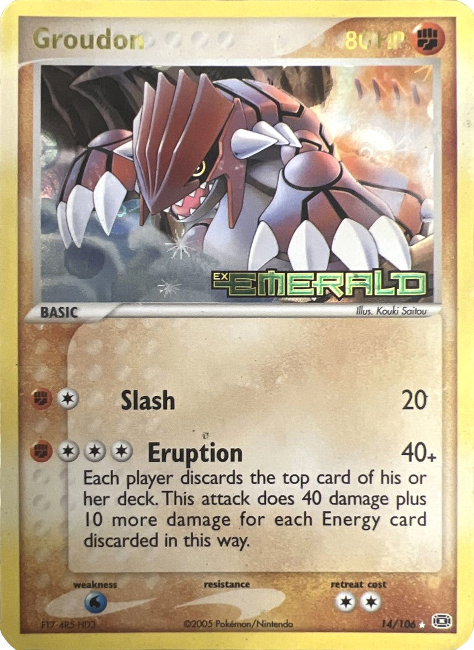 Groudon (14/106) (Stamped) [EX: Emerald] - Card Brawlers | Quebec | Canada | Yu-Gi-Oh!