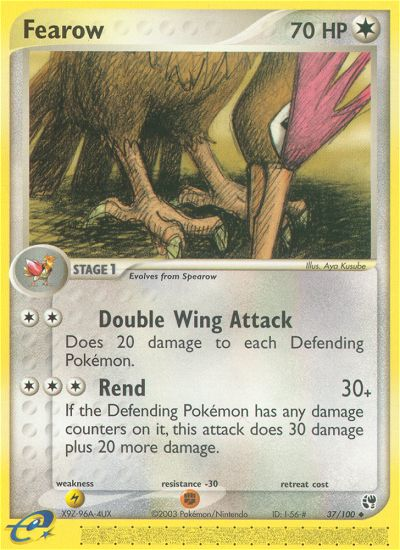 Fearow (37/100) [EX: Sandstorm] - Card Brawlers | Quebec | Canada | Yu-Gi-Oh!