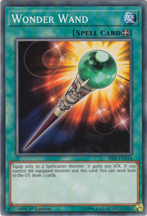 Wonder Wand [SS01-ENA14] Common - Yu-Gi-Oh! - Card Brawlers | Quebec | Canada |