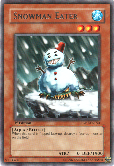 Snowman Eater [RGBT-EN094] Rare - Card Brawlers | Quebec | Canada | Yu-Gi-Oh!