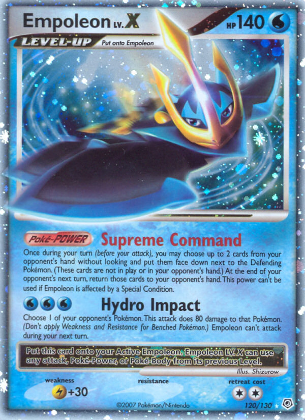 Empoleon LV.X (120/130) [Diamond & Pearl: Base Set] - Card Brawlers | Quebec | Canada | Yu-Gi-Oh!