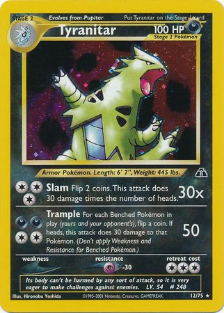 Tyranitar (12/75) [Neo Discovery Unlimited] - Card Brawlers | Quebec | Canada | Yu-Gi-Oh!