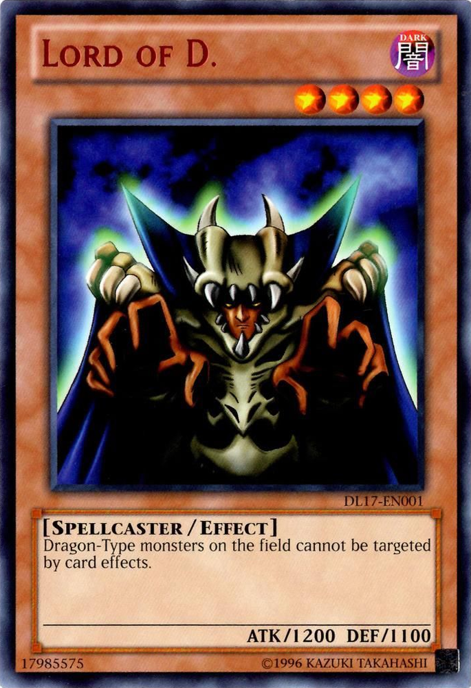 Lord of D. (Red) [DL17-EN001] Rare - Card Brawlers | Quebec | Canada | Yu-Gi-Oh!