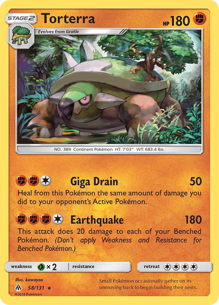 Torterra (58/131) [Sun & Moon: Forbidden Light] - Card Brawlers | Quebec | Canada | Yu-Gi-Oh!